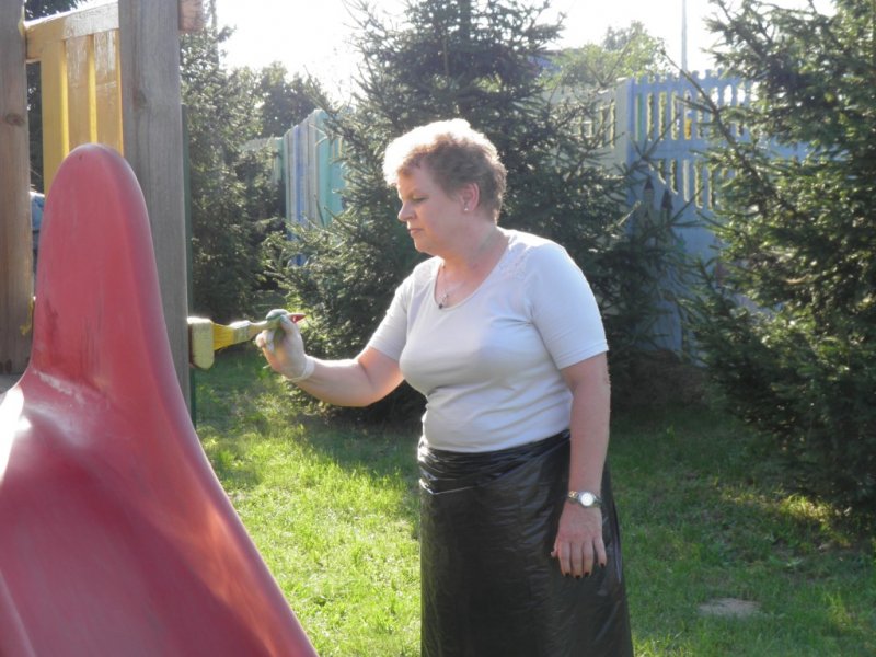 wolontariat malowanie